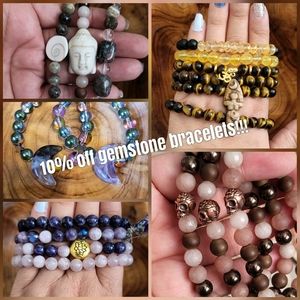 SALE on gemstone bracelets